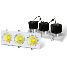 Square 3 x 6W COB LED Spotlight